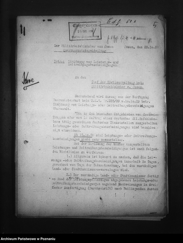 Obraz 9 z jednostki "Zarządzenia w sprawach personalnych i innych"