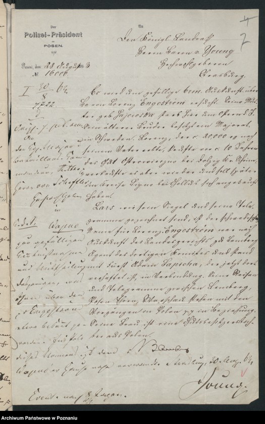 Obraz 10 z jednostki "A. betr. Baron Lorenz Engestroem"