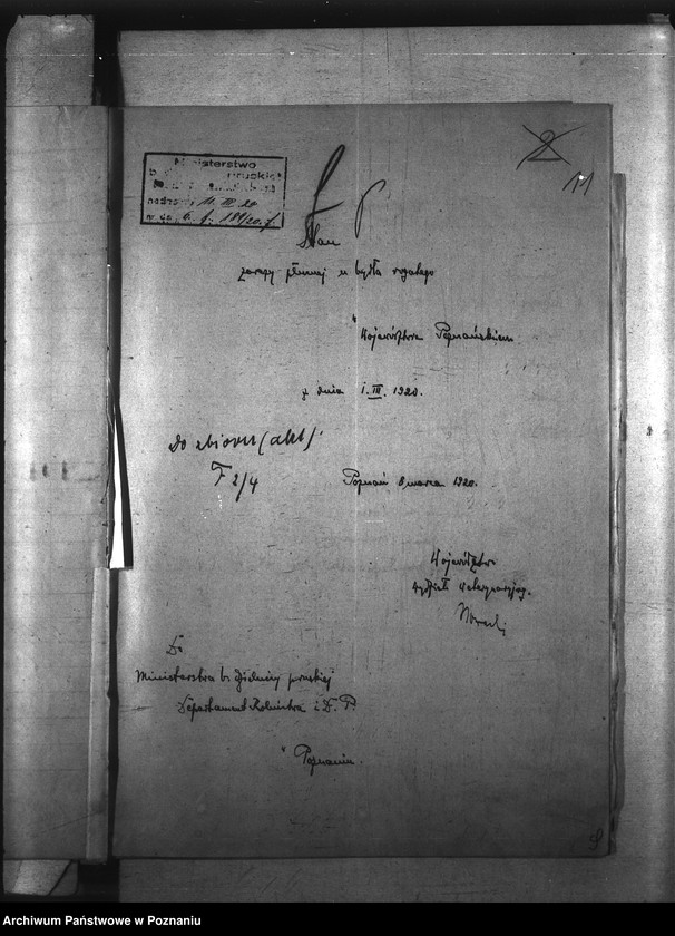 Obraz 15 z jednostki "Zaraza płucna - zbiór wykazów rok 1923"