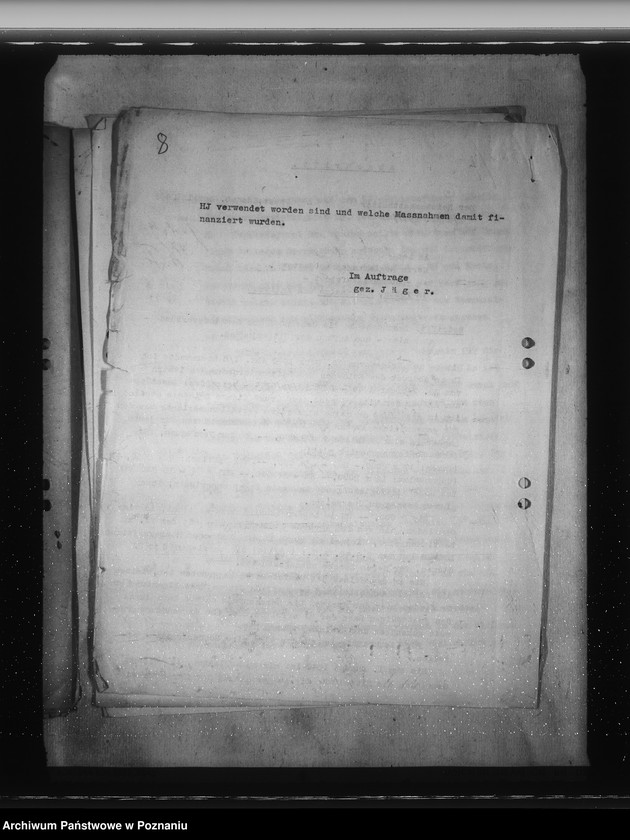 Obraz 12 z jednostki "Zarządzenia i korespondencja w sprawie hitlerowskich organizacji młodzieżowych"