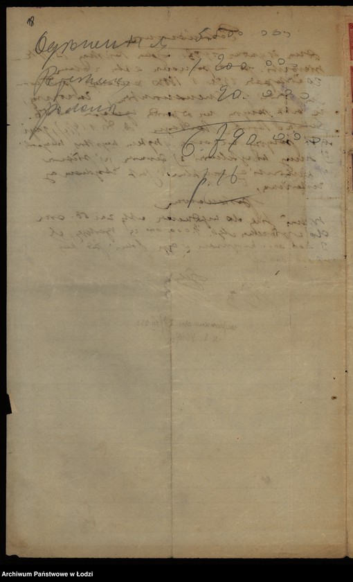 Obraz 20 z jednostki "„Dom Handlowy Leonard Keilson i Kalman Kabaker” – import i handel przędzą, towarami manufakturowymi i artykułami technicznymi"