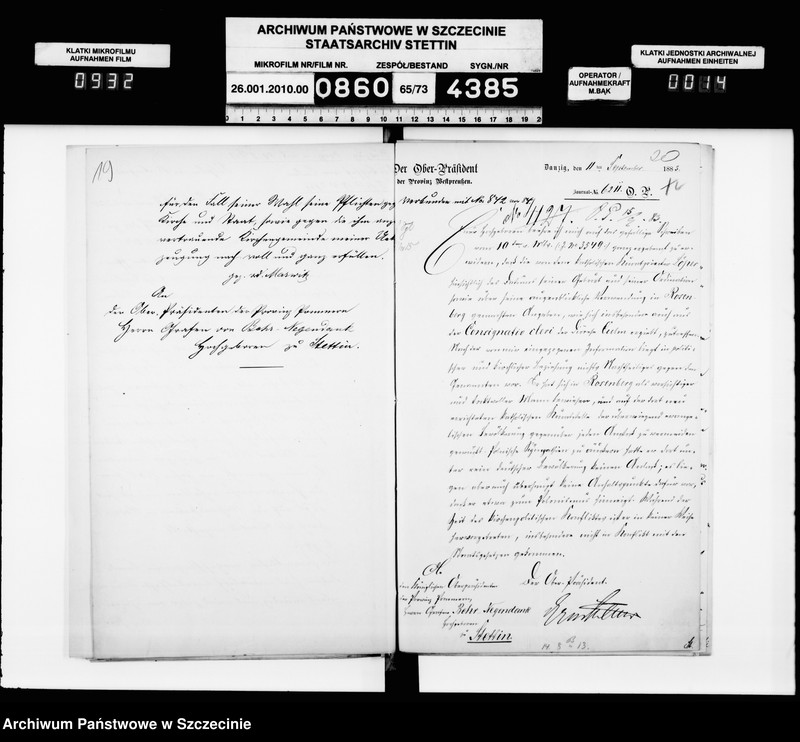 Obraz 15 z jednostki "Katholische Pfarrselle in Bütow"