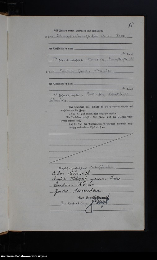 image.from.unit.number "Heirats-Haupt-Register Nr 1 - 45"