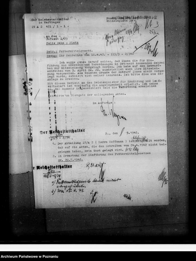 Obraz 7 z jednostki "Futtermittelgesetz"