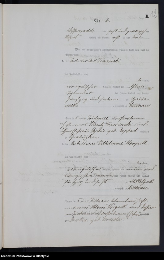 image.from.unit.number "Heiraths-Neben-Register Nr 1 - 12"