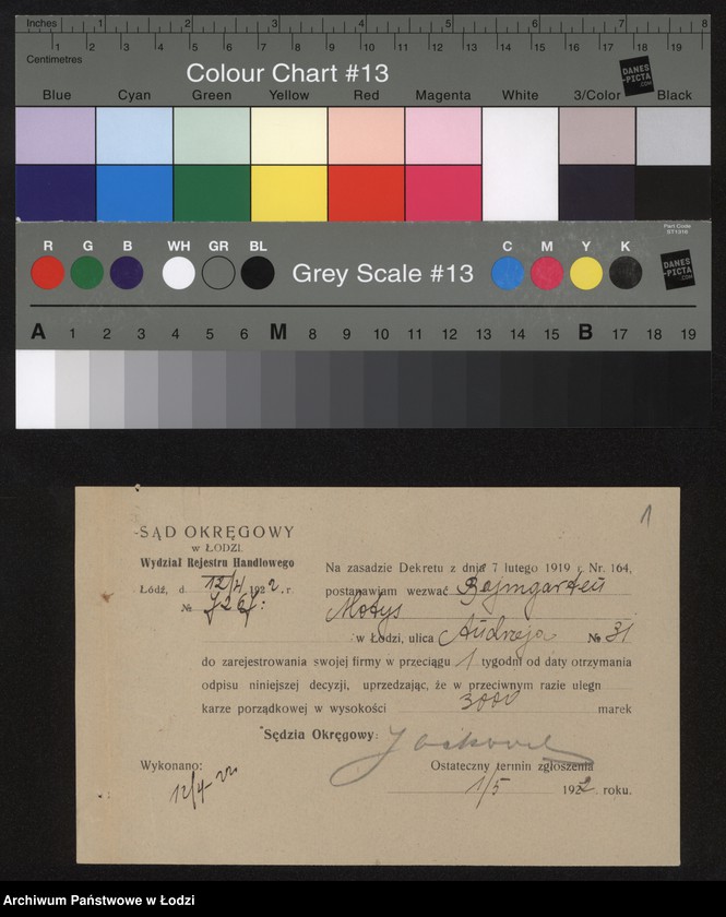 Obraz 3 z jednostki "Matys Bajmgarten – pośrednictwo handlowe"