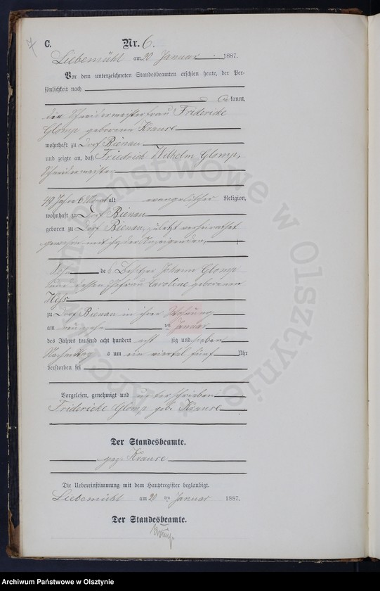 image.from.unit.number "Sterbe-Neben-Register Nr 1 - 105"