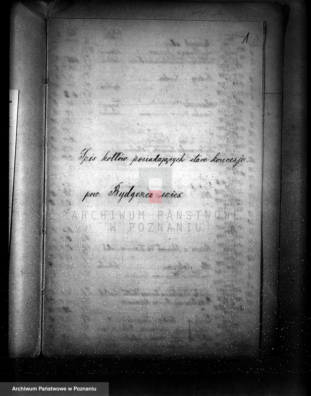 Obraz 5 z jednostki "Spis udzielonych pozwoleń kotłowych powiaty: Bydgoszcz - Krotoszyn"