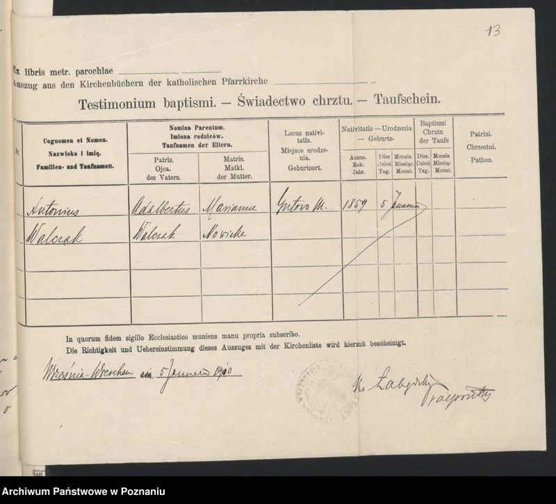 image.from.unit.number "Standesamtes Urkunden betreffends Sammelacten für Heiratssachen"