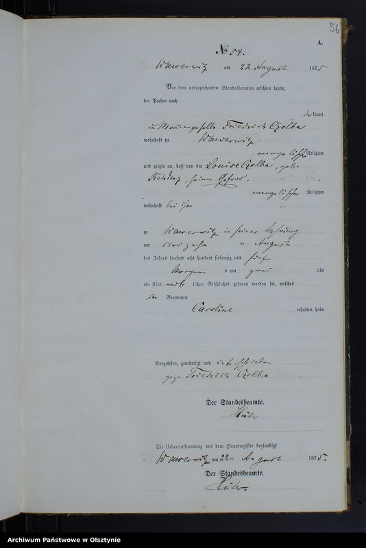 image.from.team "Urząd Stanu Cywilnego w Wielkich Bałówkach pow. nowomiejski"