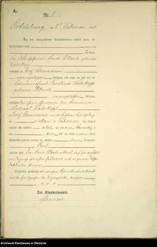 image.from.unit.number "Geburts-Haupt-Register Nr 1 - 99"