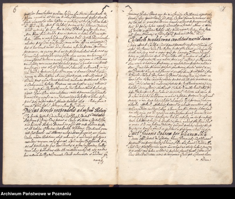 Obraz 7 z jednostki "Acta coram spectabili consulatu praesidentibus in officio seu iudicio ...consulibus."