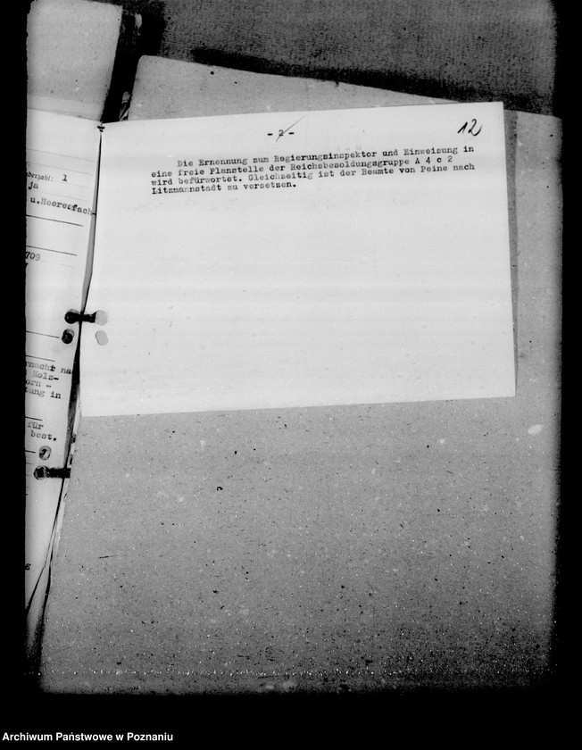 Obraz 17 z jednostki "Ernennung der Beamten"