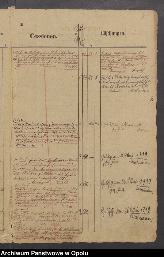 image.from.unit.number "Grundacten für Band I Blatt 12 des Grundbuchs von Alt Wilmsdorf Eigentümer: Richard Losse"