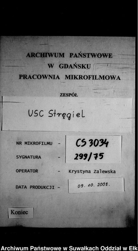 image.from.unit.number "Sterbe-Neben-Register des Preussischen Standes-Amtes Gross Strengeln Kreis Angerburg"