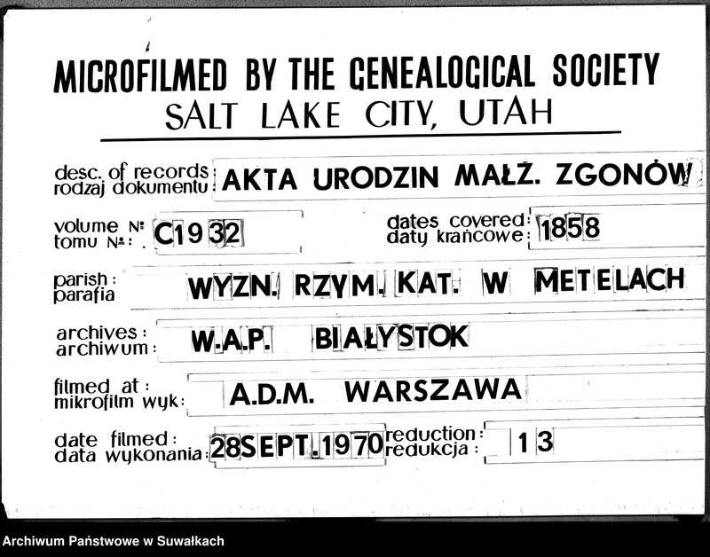 Obraz 1 z jednostki "D.L. P. Metel 1858"