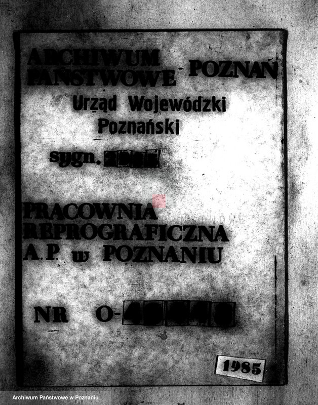 Obraz 1 z jednostki "Rejestr pomiarowy wyłączeń z art. 4 i 5 ustawy o reformie rolnej majątku Dębowo powiatu wyrzyskiego"