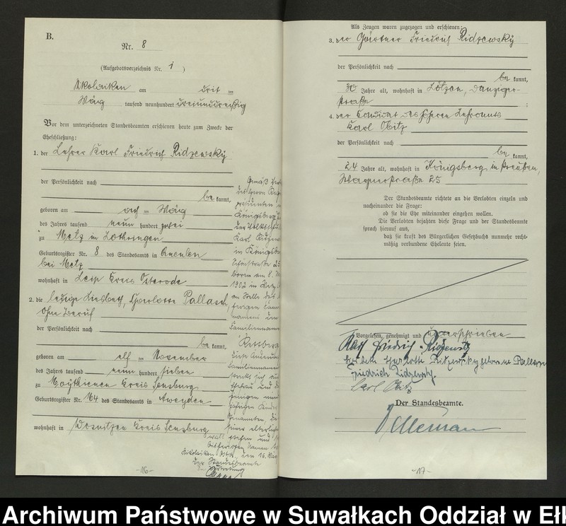 image.from.unit.number "Heirats=Haupt=Register des Königlichen Preussischen Standes-Amtes Nikolaiken Kreis Sensburg"