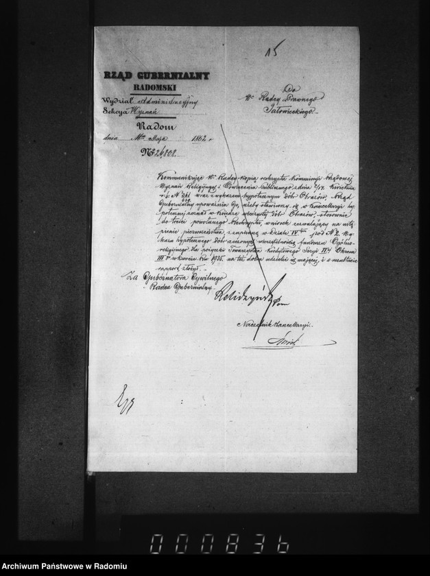 image.from.unit.number "Regulacji hipoteki dóbr Obrazów"