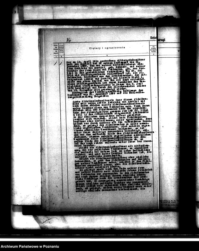 Obraz 20 z jednostki "Majątek Łukowo powiatu obornickiego wyłączenie z art. 4 i 5 ustawy o wykonaniu reformy rolnej"