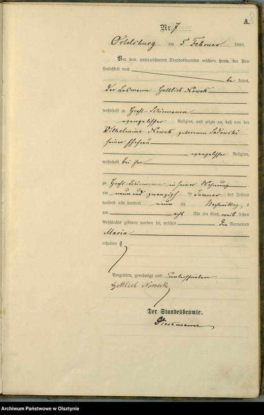 image.from.unit.number "Geburts-Haupt-Register Nr 1 - 112"