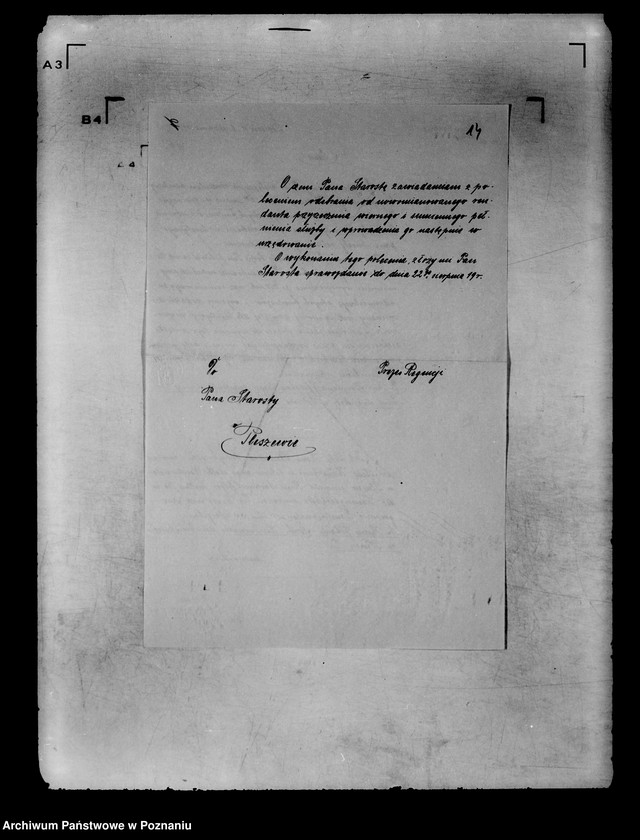 Obraz 19 z jednostki "Ewidencja stanowisk obsadzonych przez siły polskie w Głównej Kasie Rejencyjnej w Poznaniu i inne sprawy osobowe"