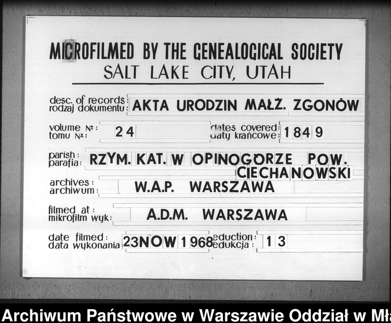 image.from.unit.number "Akta urodzin, małżeństw i zgonów"