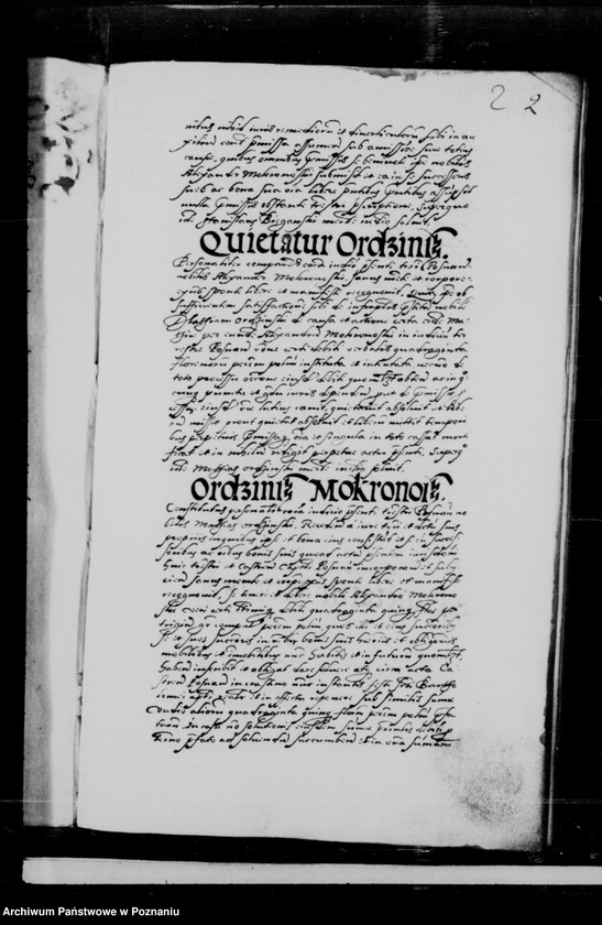 Obraz 8 z jednostki "Inscriptiones, relationes, decreta [inducta]"