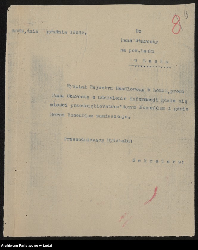 Obraz 15 z jednostki "Hersz Rozenblum- handel win i wódek"