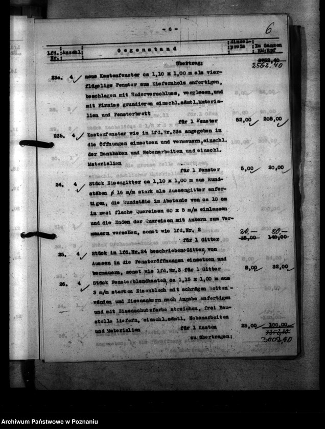 Obraz 10 z jednostki "Umbau. Polizeigefängnis Posen und Fort Radziwill"