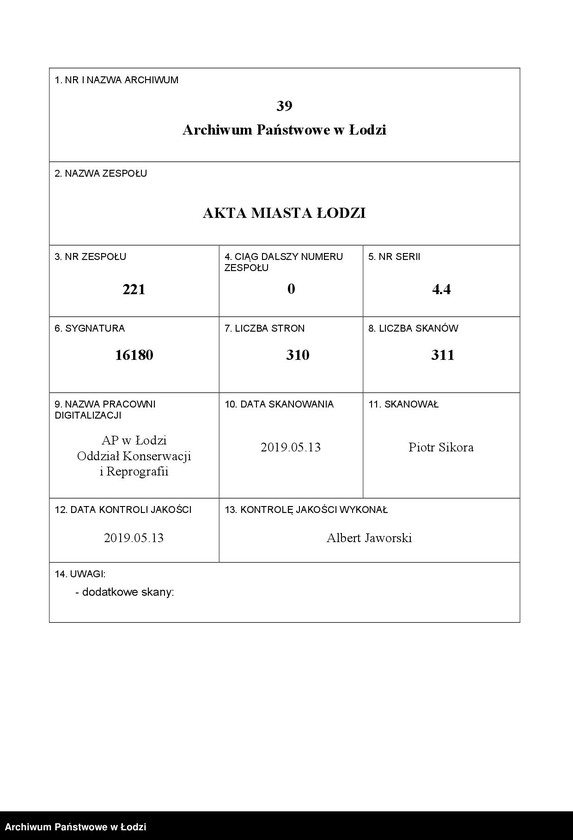 image.from.unit.number "Księga inwentarzowa nieruchomości m. Łodzi ul. Więckowskiego"