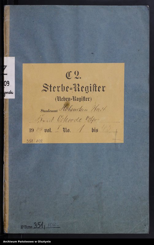 image.from.unit.number "Sterbe-Neben-Register Nr 1 - 43"