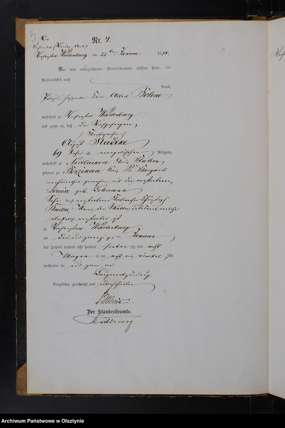image.from.unit.number "Sterbe-Haupt-Register Nr 1 - 33"
