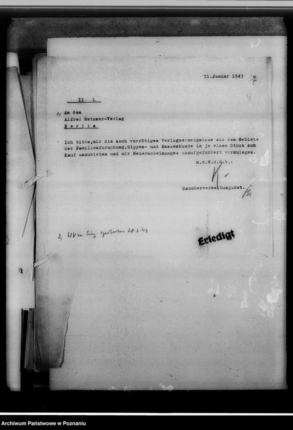 Obraz 12 z jednostki "Bücherei-Beschaffung, M - Z"