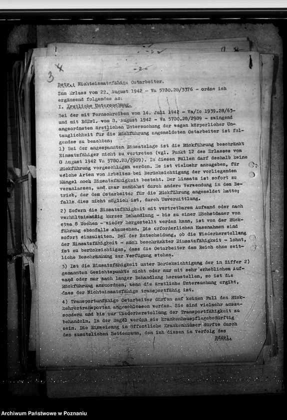 Obraz 7 z jednostki "Anordungen für die Gesundheitsämter"