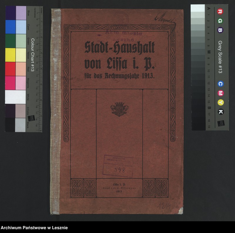 Obraz 2 z jednostki "[Stadthaushalt von Lissa]"