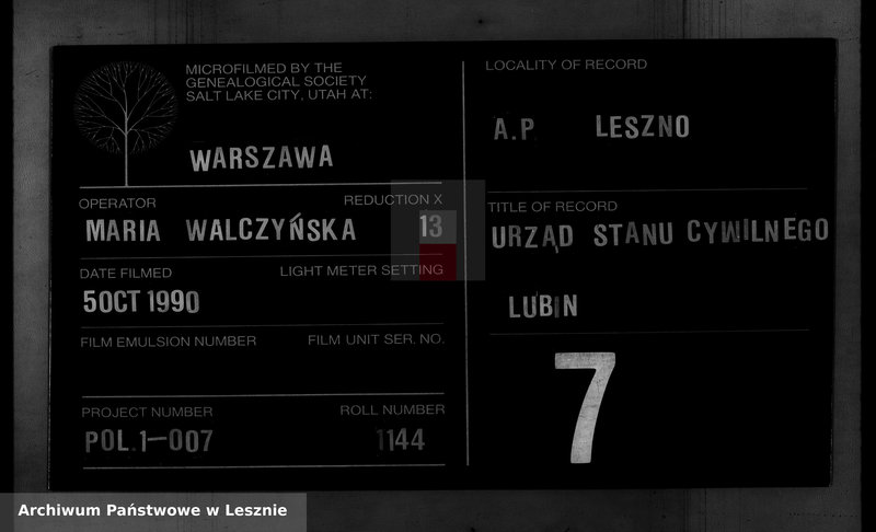 Obraz 1 z jednostki "[Księga urodzeń]"