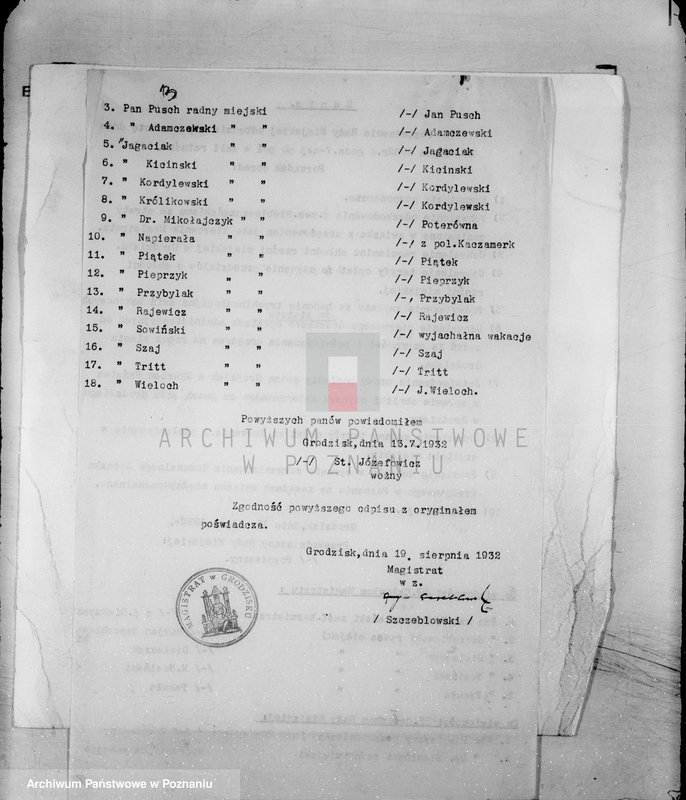 Obraz 17 z jednostki "Daniny komunalne miasta Grodziska"