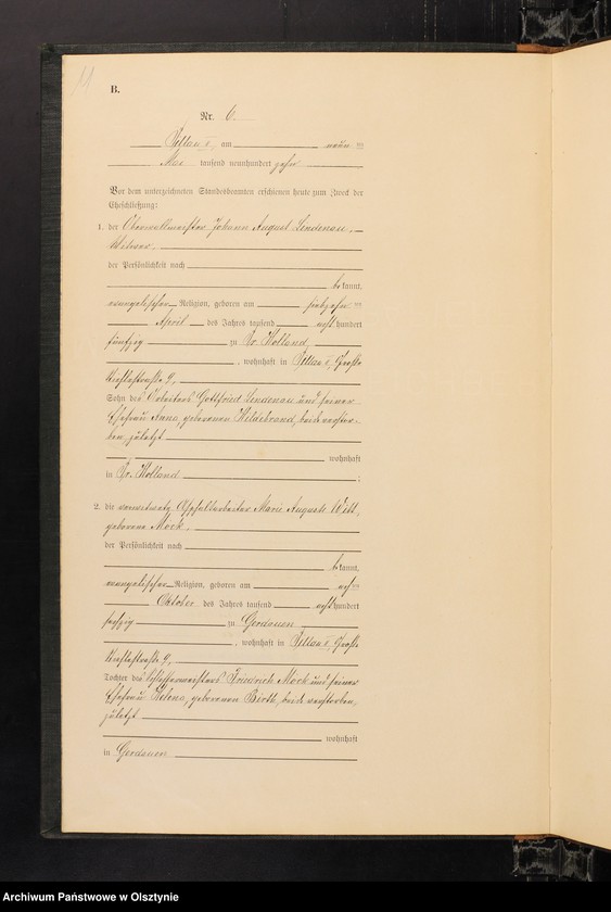 image.from.unit.number "Heiraths-Haupt-Register Nr 1 - 13 i 1 - 31"