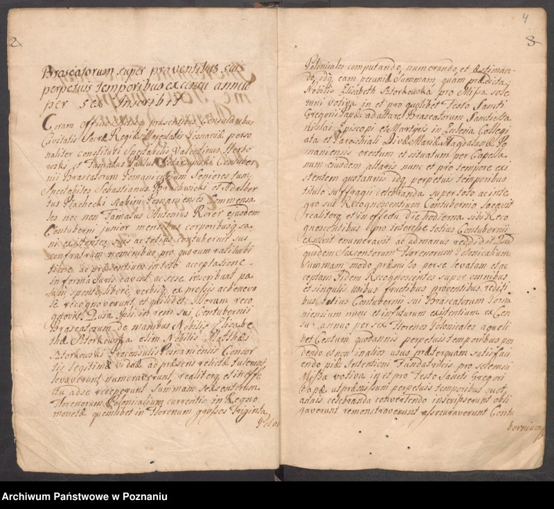 Obraz 6 z jednostki "Liber actorum officii consularis civitatis Posnaniae.  Protocollum anni 1738, tum 1739 et 1740."