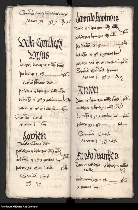 image.from.unit.number "Rejestry poborowe woj. bełskiego i ruskiego."