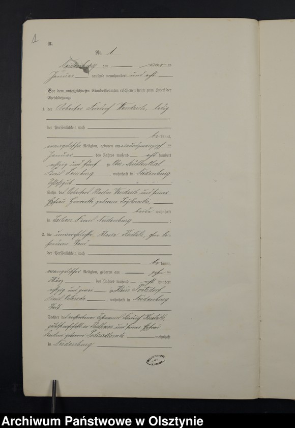 image.from.unit.number "Heirats-Neben-Register Nr 1 - 25"