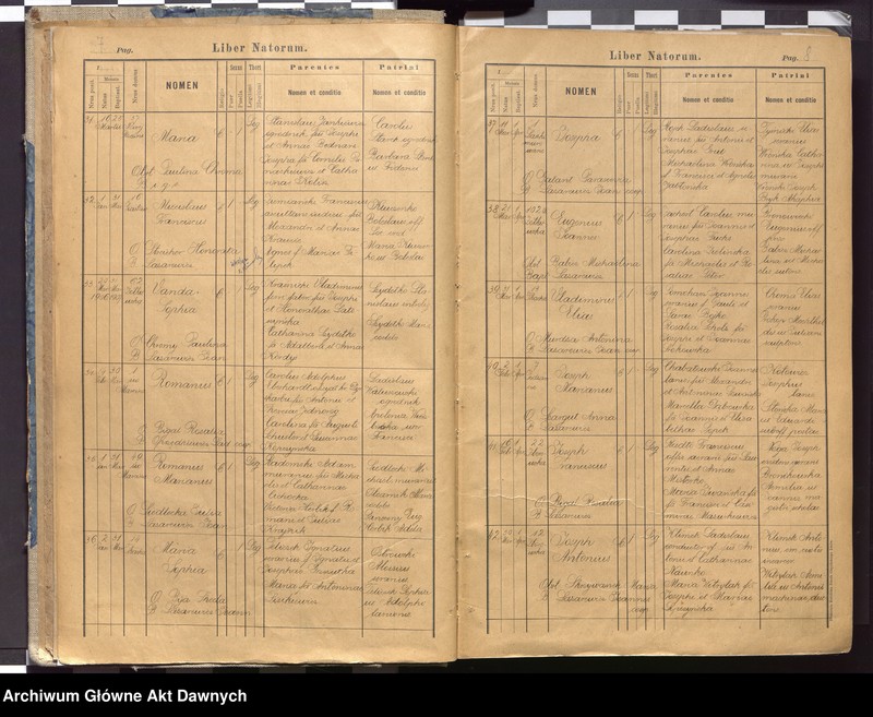 image.from.unit.number "Parafia: Lwów, par. św. Marcina. Dekanat: Lwów. Księga metrykalna urodzeń, ślubów i zgonów dla parafii miejskiej i przedmieść: Zamarstynów i Zniesienie."