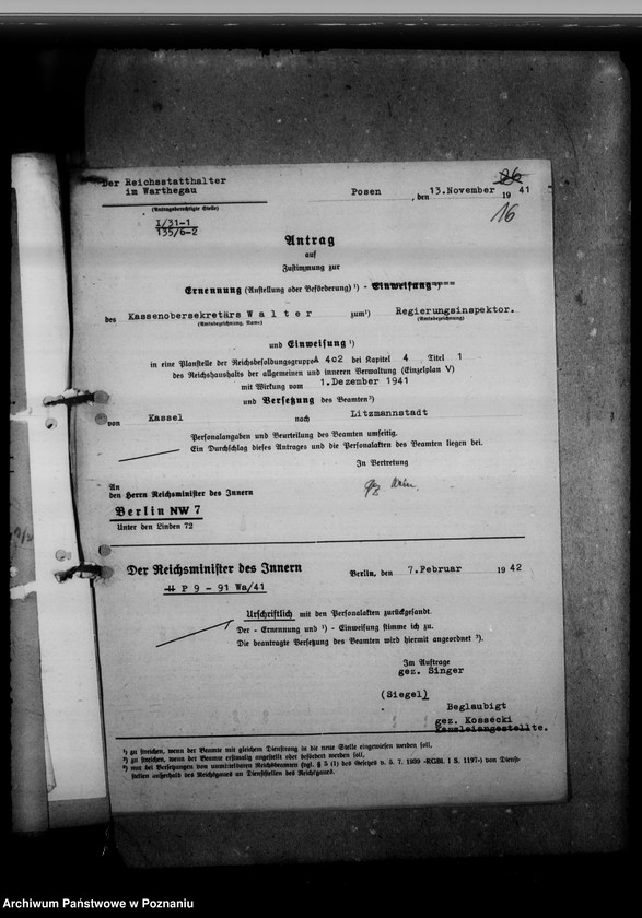 Obraz 20 z jednostki "Abordnung von Beamten"