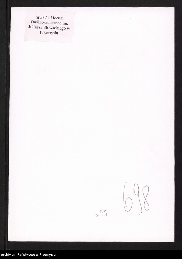 image.from.unit.number "XXXI Sprawozdanie c.k. Gimnazjum im. Rudolfa w Brodach za rok 1909"