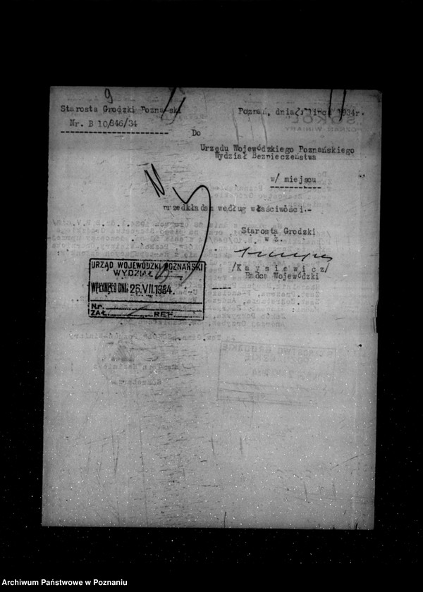 Obraz 13 z jednostki "/Towarzystwo Gimnastyczne Sokół w Poznaniu Winiary - rejestracja/"