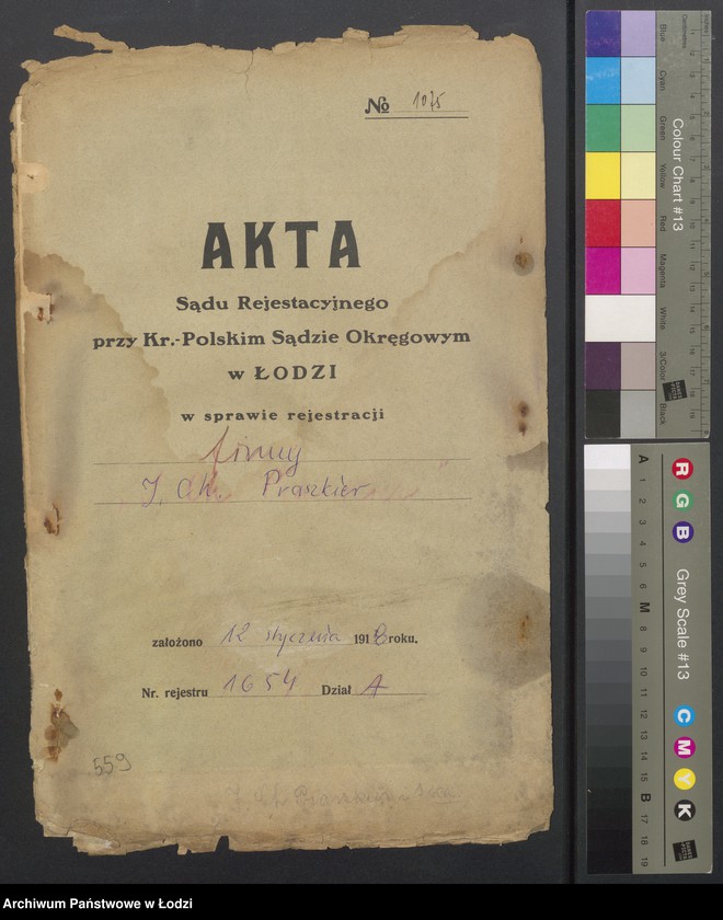 Obraz 2 z jednostki "Izrael Chaim Praszkier- sprzedaż farb"