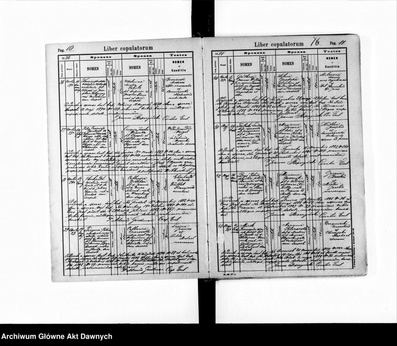 image.from.unit.number "Parafia: Lwów, parafia św. Marii Magdaleny. Dekanat: Lwów. Księga metrykalna urodzeń, ślubów i zgonów dla całej parafii."