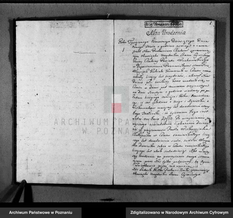 image.from.unit.number "Akta urodzeń, małżeństw, zgonów"