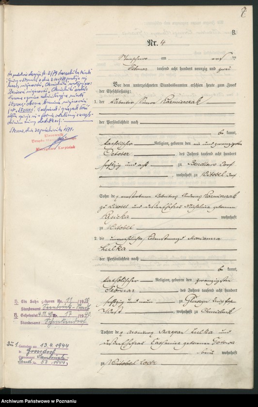 image.from.unit.number "Księga małżeństw"